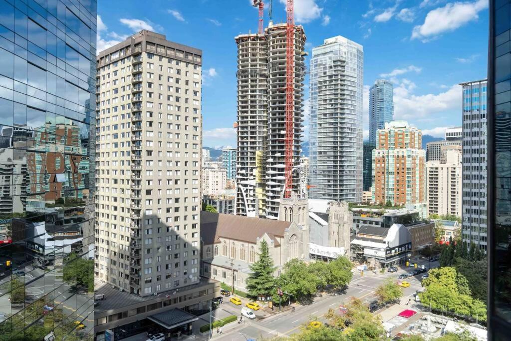 2Br Condo With Breathtaking View In Downtown! Free Parking - 6 Sleep Vancouver Exterior photo